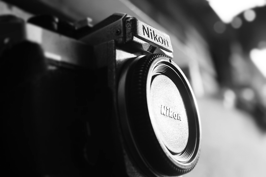 a nikon camera with APS-C sensor