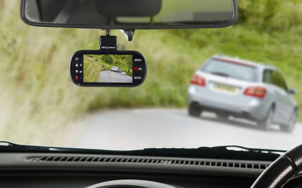 dash camera in car