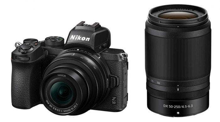 nikon z50 mirrorless camera