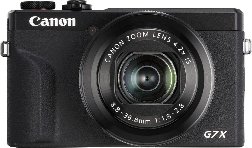 The Canon G7X Mark 3 digital compact camera