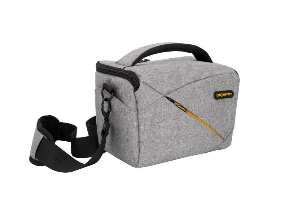 ProMaster Impulse shoulder bag in grey with strap