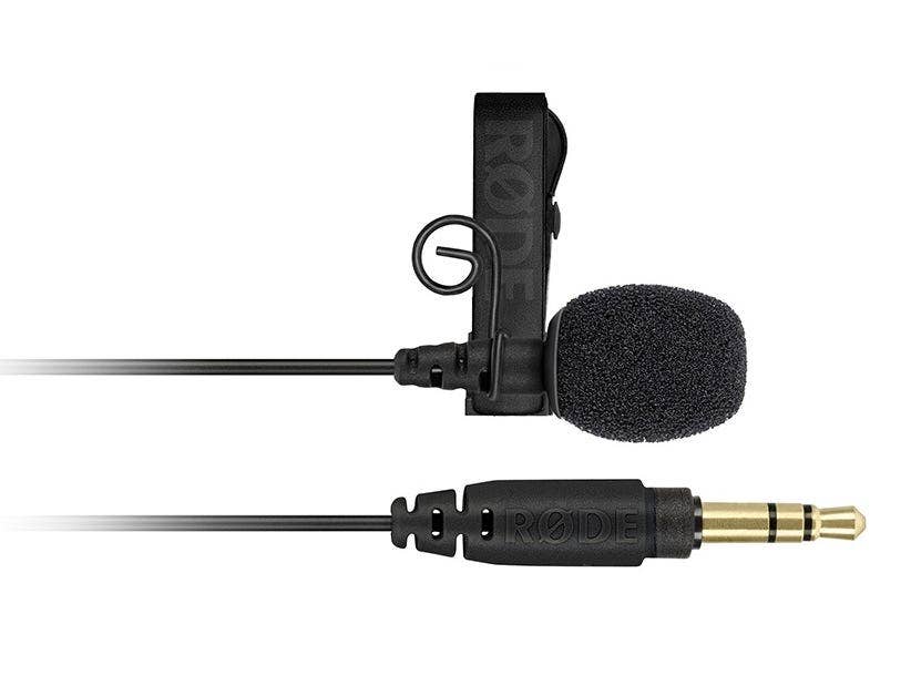 Rode lavalier GO microphone with cable and clip