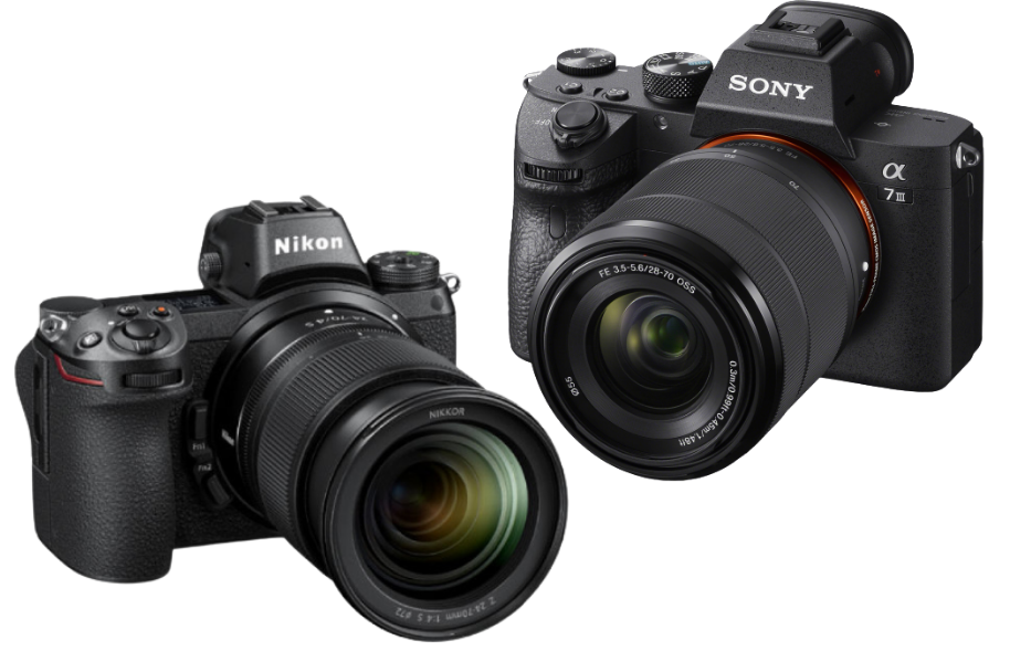 A side by side look at the Nikon Z7 vs the Sony a7 mark III