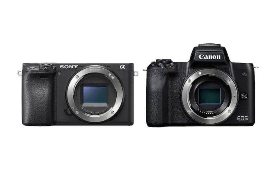 Canon EOS M50 vs Sony Alpha A6400: The Comparison