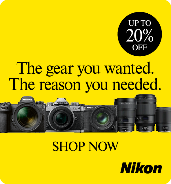 Shop Nikon Month at Camera House