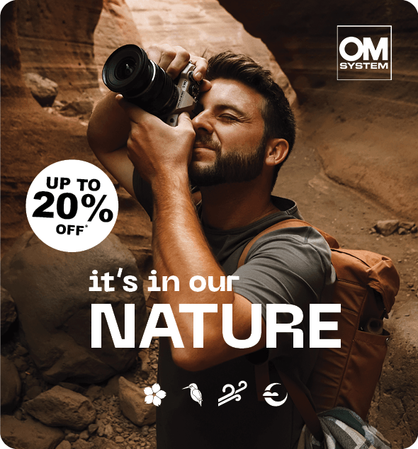 Shop OM SYSTEM Month at Camera House