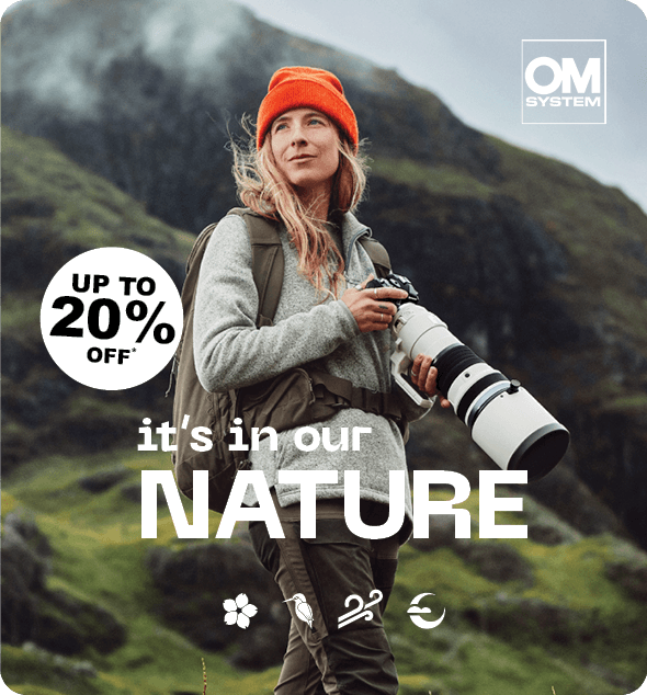 Shop OM SYSTEM Month at Camera House