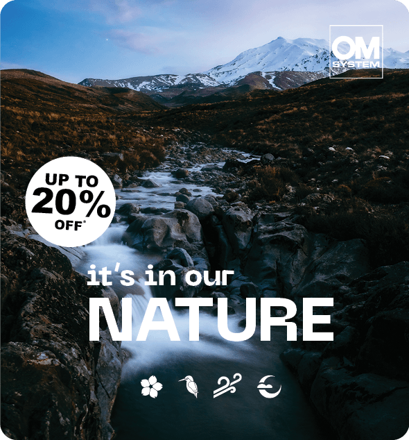 Shop OM SYSTEM Month at Camera House