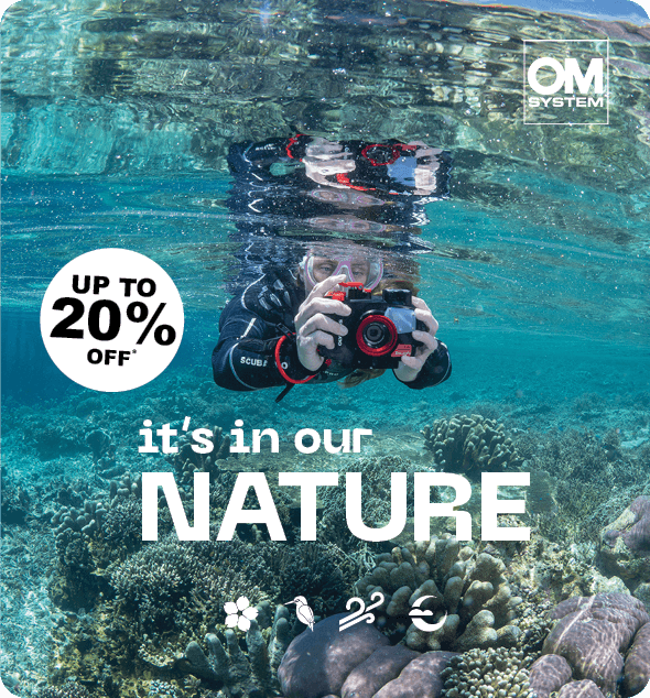 Shop OM SYSYEM Month at Camera House