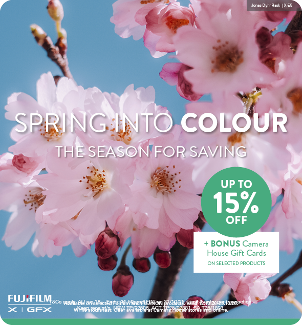 Spring into Colour at Camera House