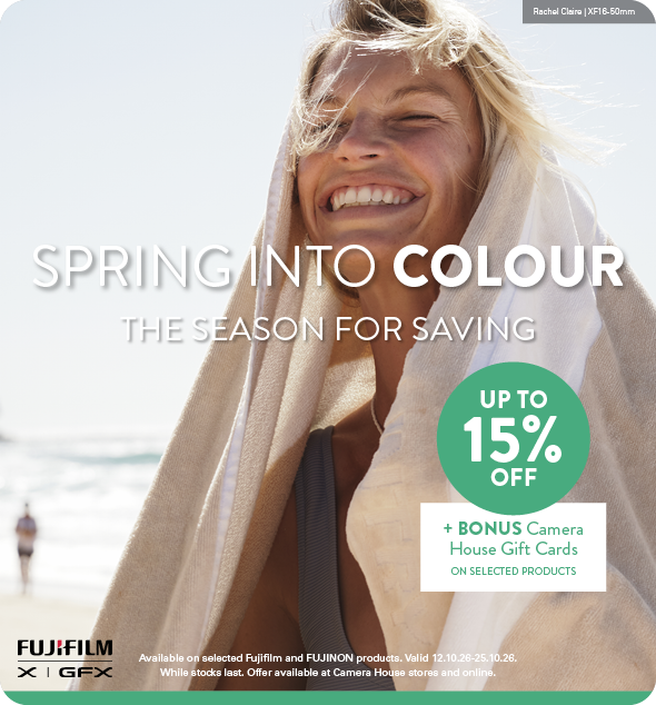 Spring into Colour at Camera House