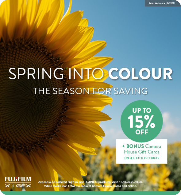 Spring into Colour at Camera House
