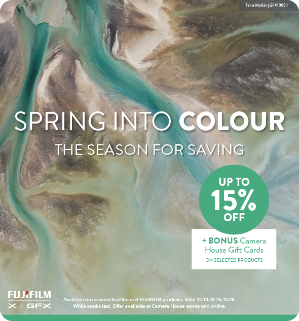 Spring into Colour at Camera House
