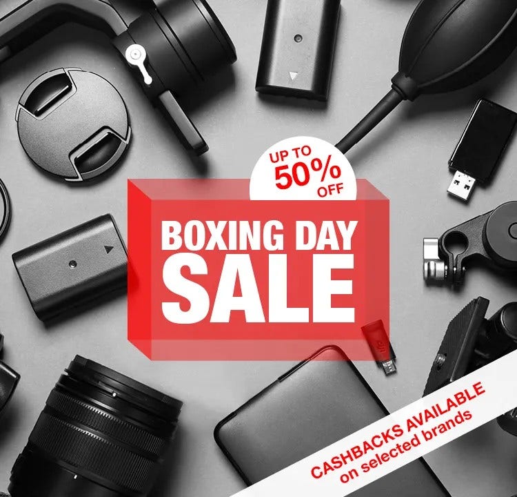 Camera house Boxing Day Sale up to 50% off