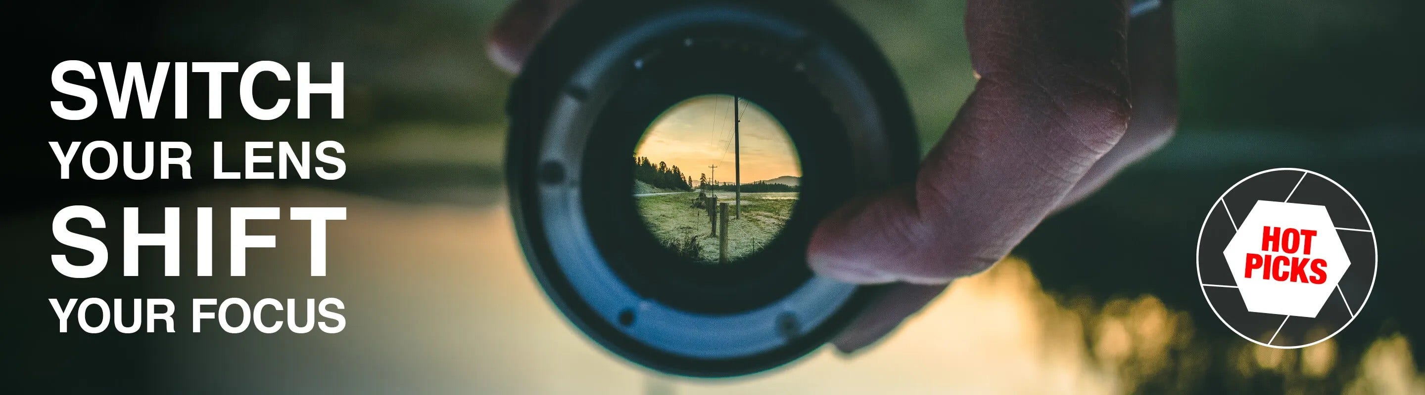 Camera lens selection